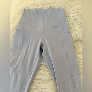Light blue lulu leggings!!